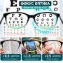 Очила за Читање со Прилагодлив Фокус (1+1 Гратис)